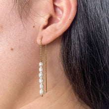 Load image into Gallery viewer, DIVA PEARL EARRINGS - Katie Rae Collection