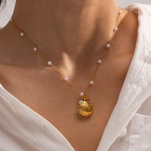 Load image into Gallery viewer, SHELL CHIC NECKLACE
