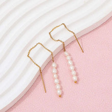 Load image into Gallery viewer, DIVA PEARL EARRINGS - Katie Rae Collection