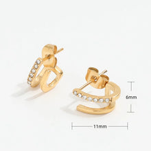 Load image into Gallery viewer, SWIFTIE DOUBLE HUGGIE - Katie Rae Collection