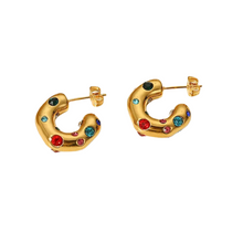 Load image into Gallery viewer, LIVING IN COLOR EARRINGS