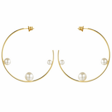 Load image into Gallery viewer, PEARL HOOP