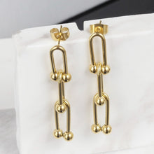 Load image into Gallery viewer, EMMA U SHAPE EARRING - Katie Rae Collection
