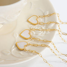 Load image into Gallery viewer, ENAMEL HEART NECKLACE - Katie Rae Collection