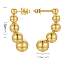 Load image into Gallery viewer, ANYA BEAD EARRINGS - Katie Rae Collection