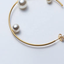 Load image into Gallery viewer, PEARL HOOP - Katie Rae Collection