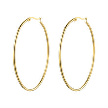 Load image into Gallery viewer, OVAL LANA HOOP - Katie Rae Collection