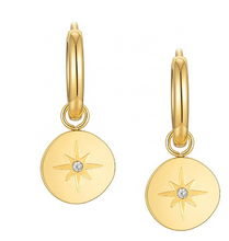 Load image into Gallery viewer, NORTH STAR EARRINGS - Katie Rae Collection