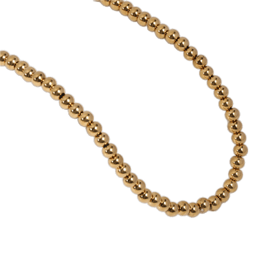 4MM BEADED NECKLACE