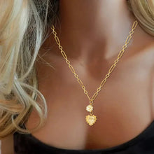 Load image into Gallery viewer, HEART OF GOLD NECKLACE
