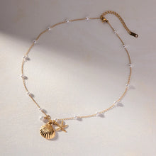Load image into Gallery viewer, SHELL CHIC NECKLACE
