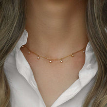 Load image into Gallery viewer, DAINTY DROP NECKLACE

