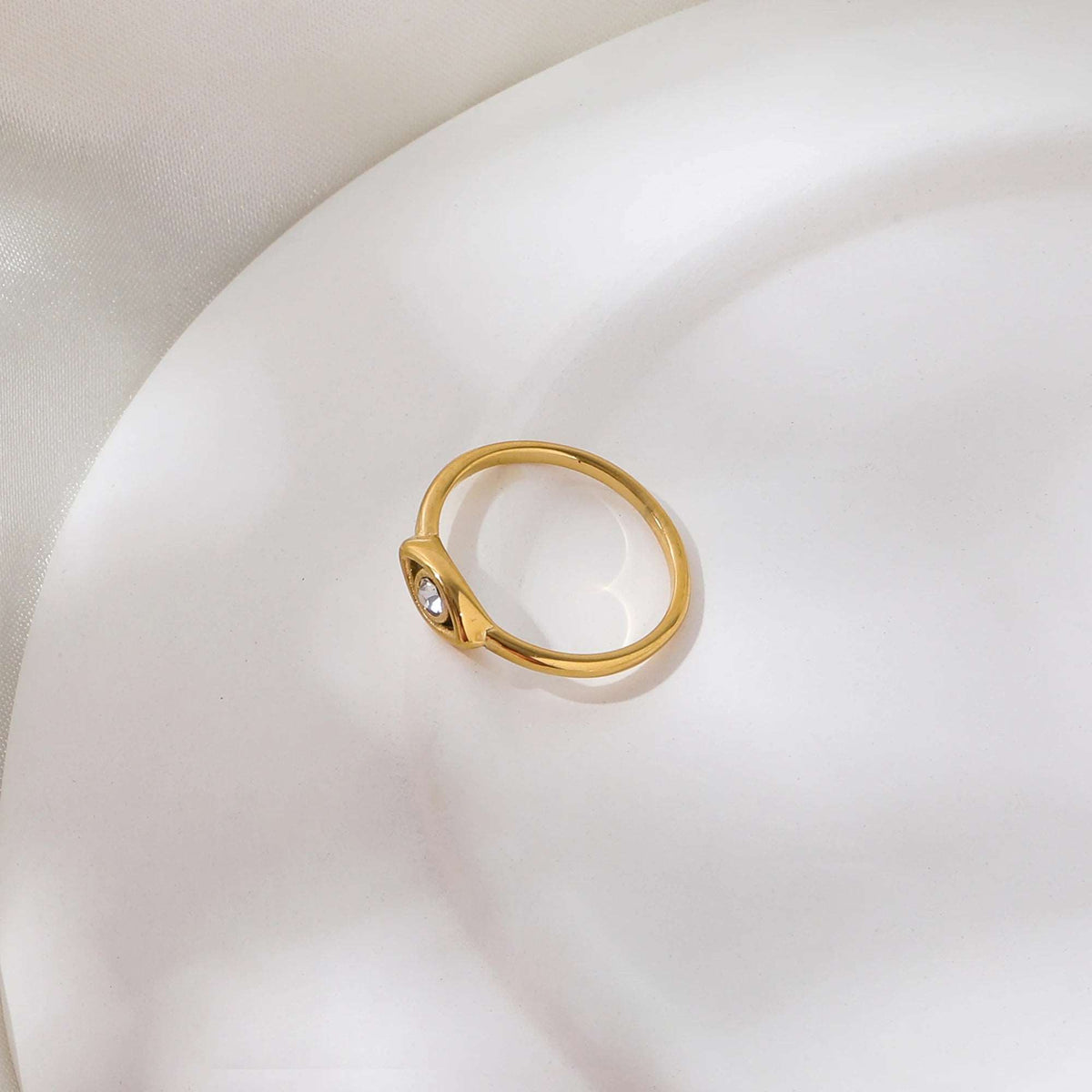 KAI RING | Gold Ring | 18K Gold – Katie Rae Collection