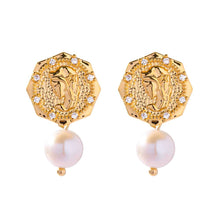 Load image into Gallery viewer, VINTAGE PEARL EARRINGS
