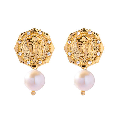 VINTAGE PEARL EARRINGS