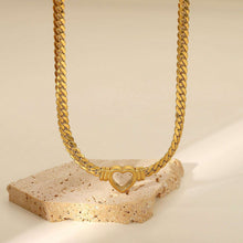 Load image into Gallery viewer, OPEN HEART NECKLACE
