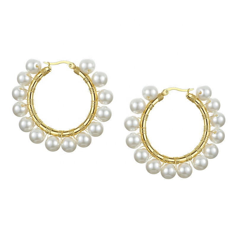 Lizzie Pearl Hoop