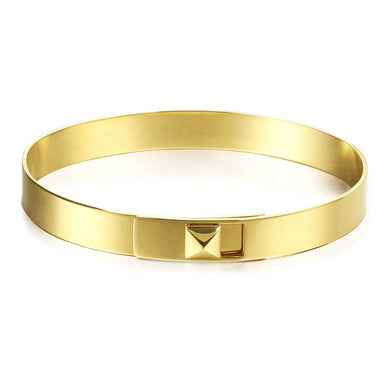 SINGLE STUD BANGLE - Katie Rae Collection