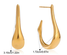 Load image into Gallery viewer, THE CURVE EARRINGS
