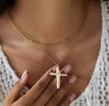 Load image into Gallery viewer, ETERNAL PEARL CROSS
