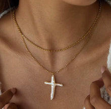 Load image into Gallery viewer, ETERNAL PEARL CROSS
