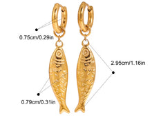 Load image into Gallery viewer, RIBA DROP  EARRINGS
