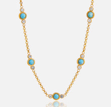 Load image into Gallery viewer, AZURE TURQUOISE NECKLACE
