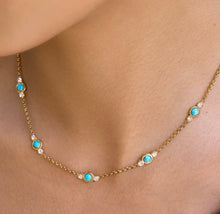 Load image into Gallery viewer, AZURE TURQUOISE NECKLACE

