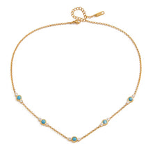 Load image into Gallery viewer, AZURE TURQUOISE NECKLACE
