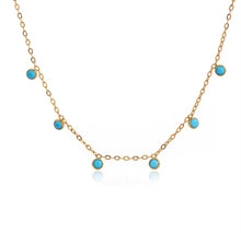 Load image into Gallery viewer, SANTORINI TURQUOISE NECKLACE
