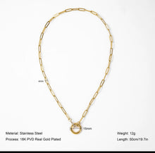 Load image into Gallery viewer, HOOKED ON YOU CHARM NECKLACE
