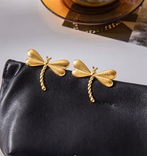 Load image into Gallery viewer, DRAGONFLY EARRINGS

