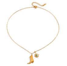Load image into Gallery viewer, COWBOY BOOT NECKLACE
