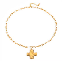 Load image into Gallery viewer, STEEL FAITH NECKLACE
