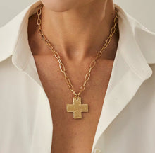 Load image into Gallery viewer, STEEL FAITH NECKLACE
