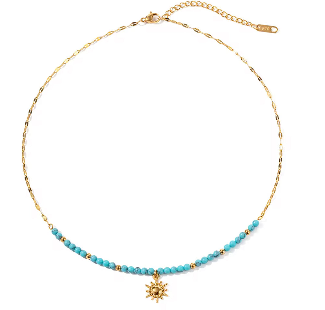 TURQUOISE STAR NECKLACE