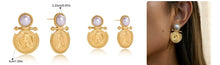 Load image into Gallery viewer, AURELIA COIN EARRINGS
