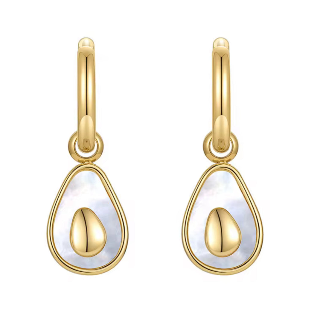 AVOCADO EARRINGS