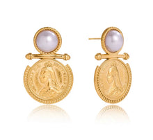 Load image into Gallery viewer, AURELIA COIN EARRINGS
