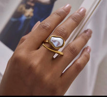 Load image into Gallery viewer, MONACO PEARL RING
