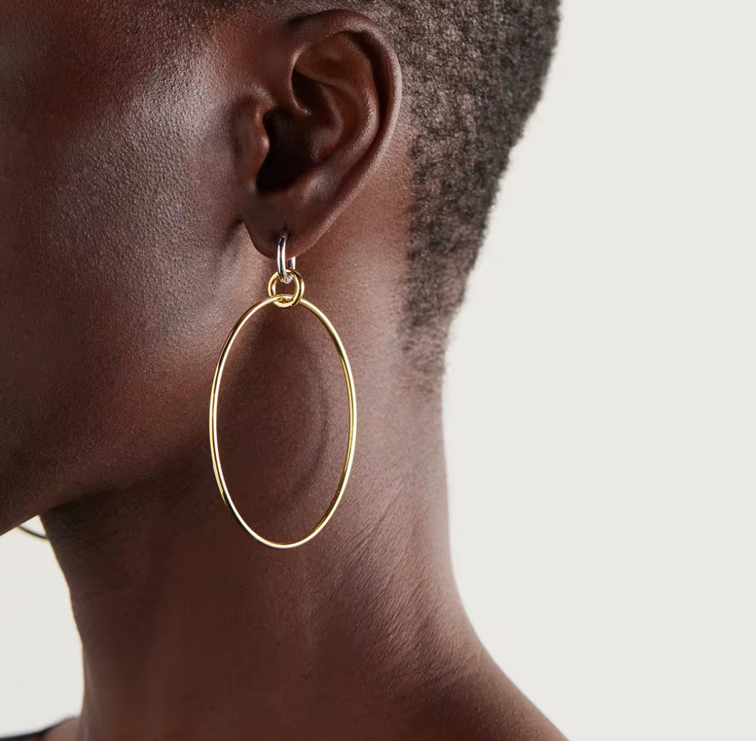 TRIPLE HOOP EARRINGS