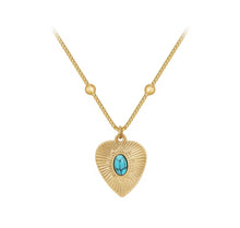 Load image into Gallery viewer, VINTAGE TURQUOISE HEART
