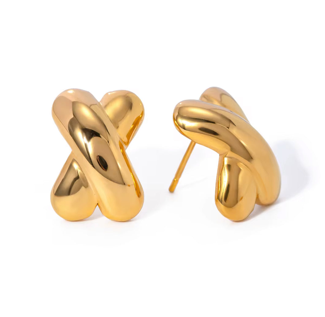X MARKS THE SPOT EARRINGS