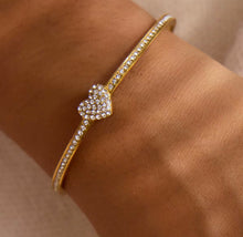 Load image into Gallery viewer, DAINTY HEART CUFF
