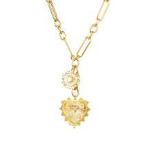 Load image into Gallery viewer, HEART OF GOLD NECKLACE
