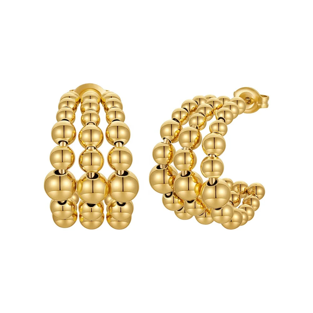 LOGAN EARRINGS - Katie Rae Collection