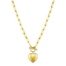 Load image into Gallery viewer, HEART TOGGLE NECKLACE
