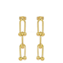 Load image into Gallery viewer, EMMA U SHAPE EARRING - Katie Rae Collection
