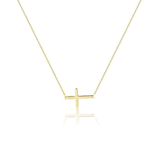 Load image into Gallery viewer, DAINTY CROSS NECKLACE - Katie Rae Collection

