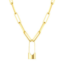 Load image into Gallery viewer, PARIS LOCK NECKLACE
